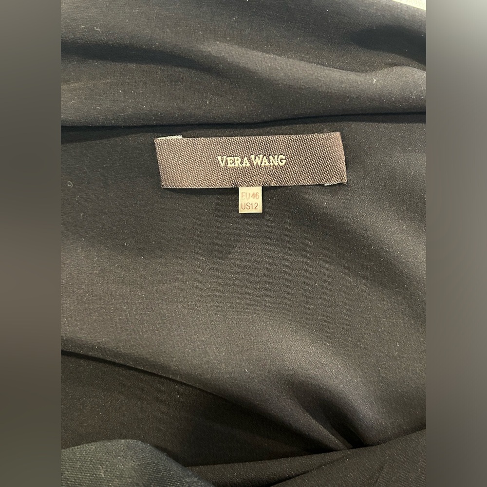 Vera Wang avant garde stretch silk dress - Picture 11 of 11